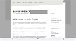 Desktop Screenshot of malerfischer.de